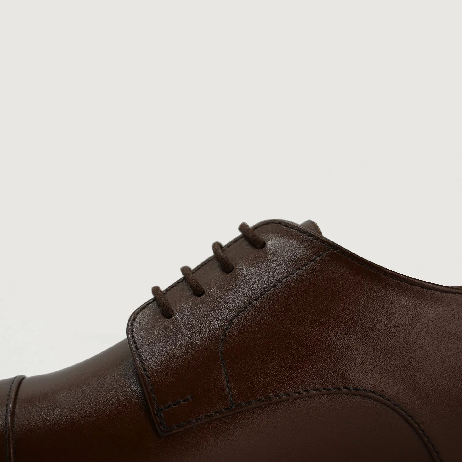 Attorney Derby Brown Leather Shoes