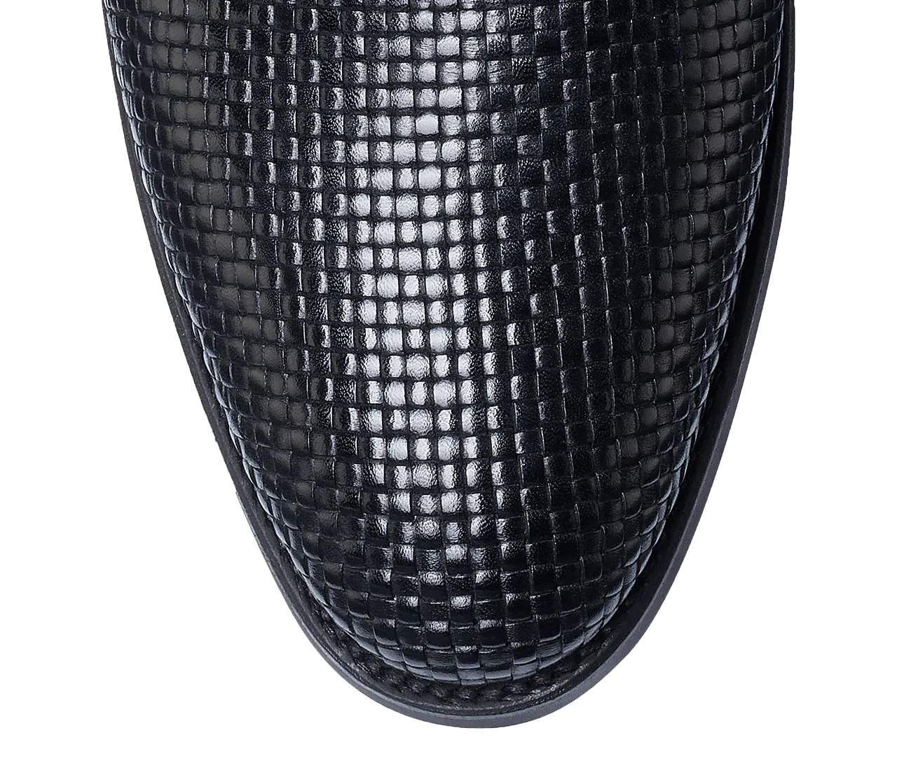 Black Leather Bexley Loafers