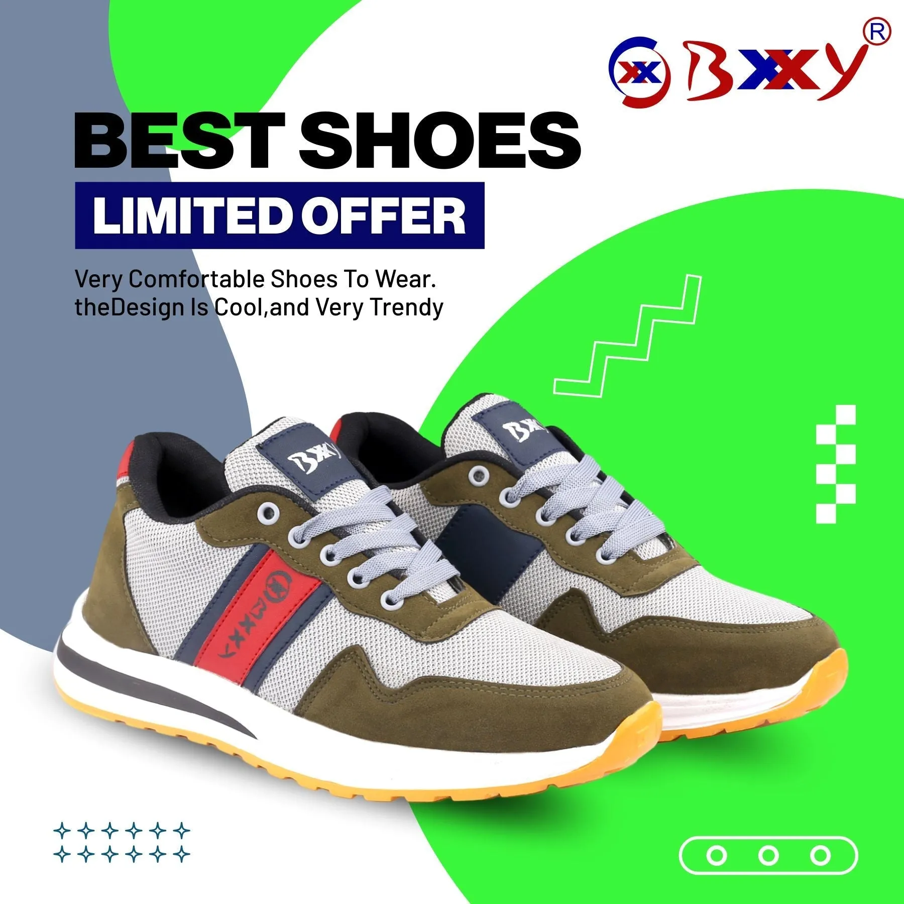 Bxxy's Street Style Casual Sports Shoes for Men