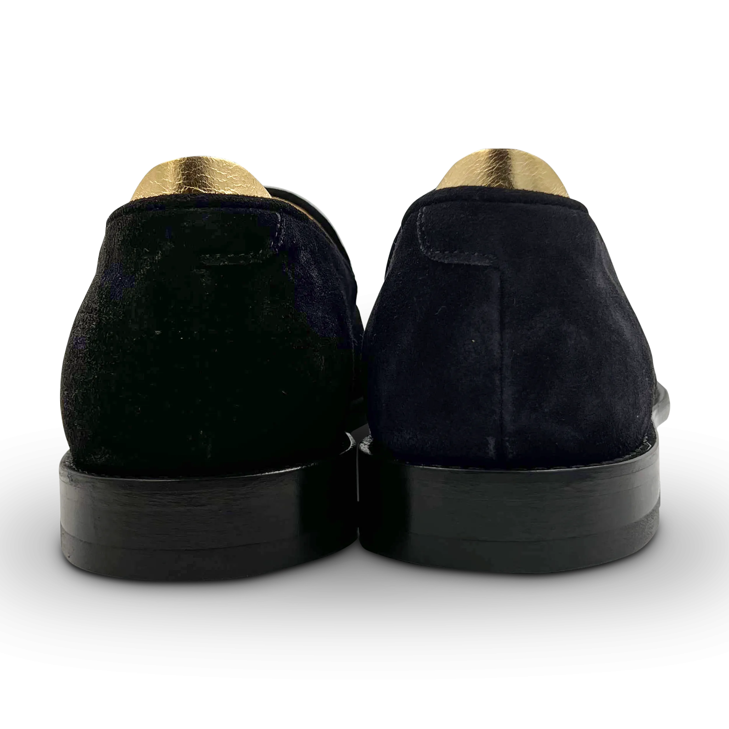 Charlie Boy in Black Suede