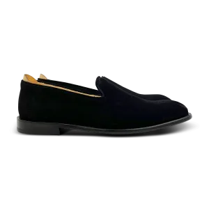 Charlie Boy in Black Suede