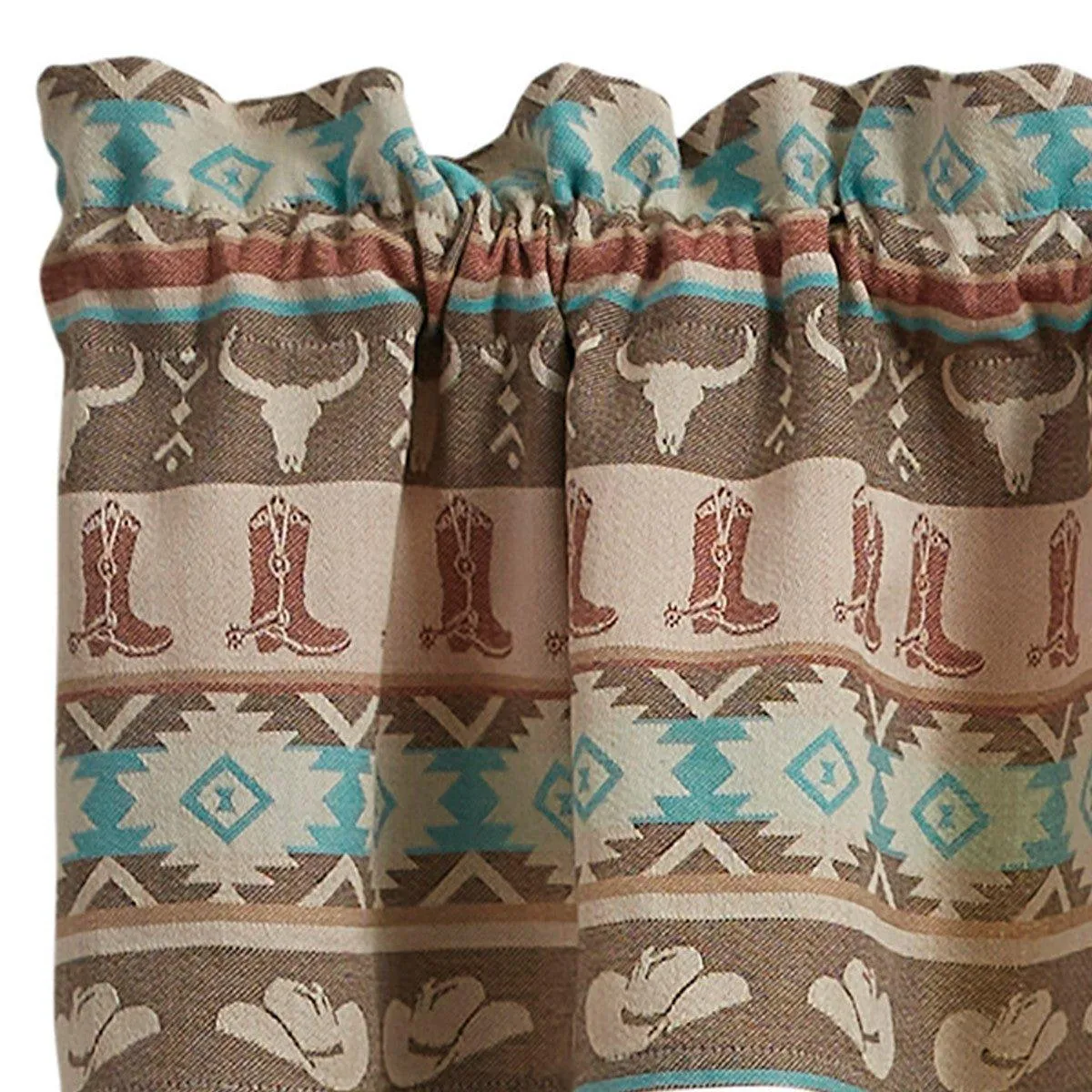 Cowboy's Western Valance
