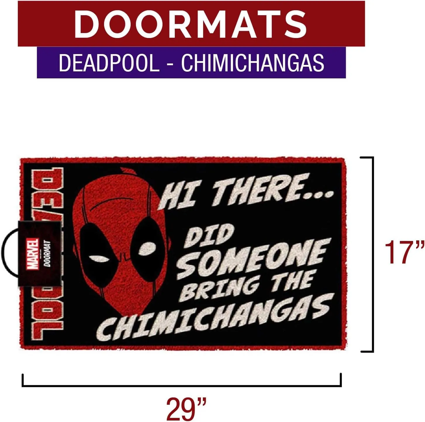 Deadpool - Chimichangas Doormat
