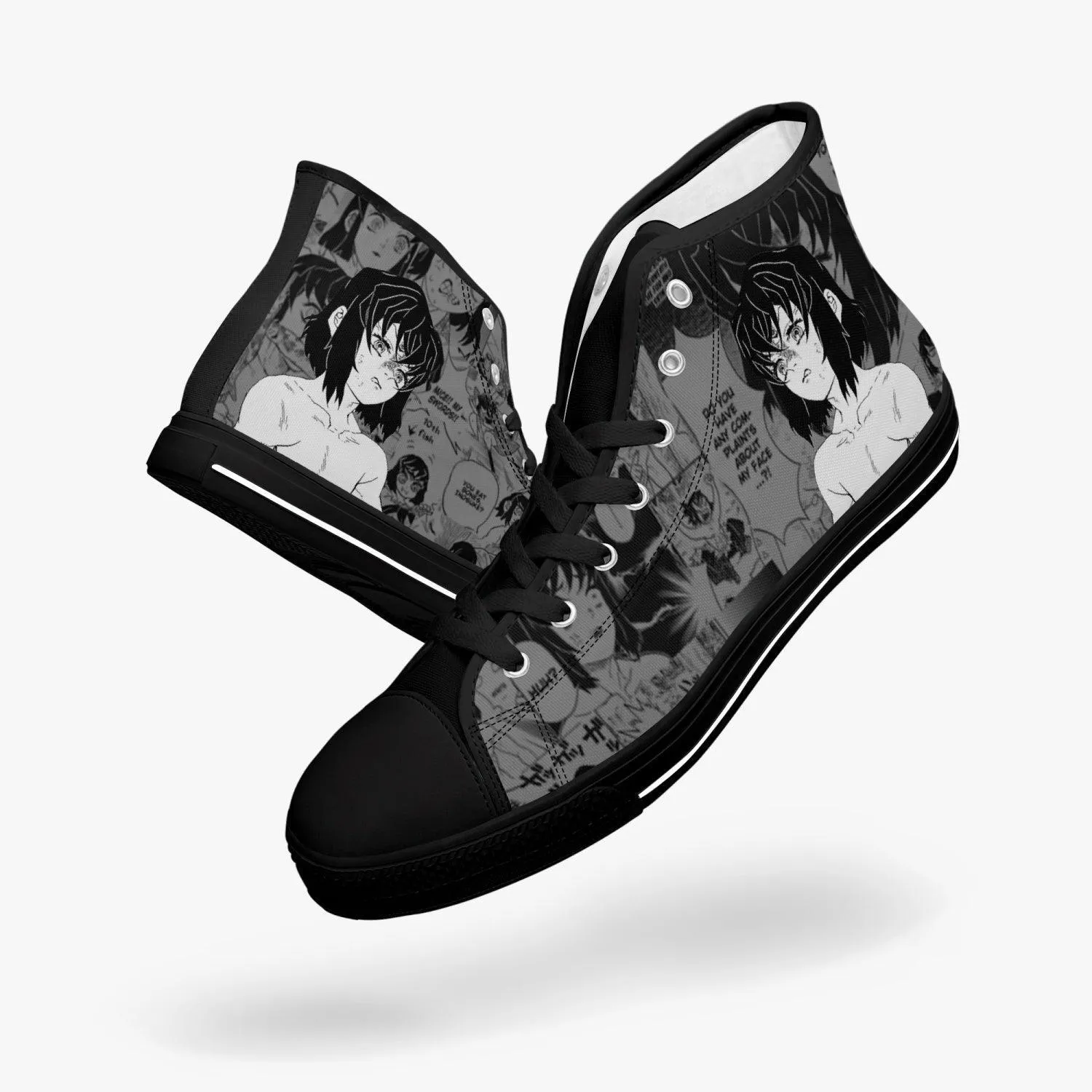 Demon Slayer Inosuke Hashibira Manga A-Star Mid Anime Shoes