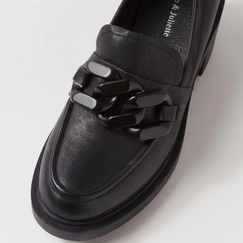 Django & Juliette Arrigo Black Leather
