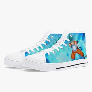 Dragon Ball Z Super Saiyan Blue Goku A-Star Mid Anime Shoes