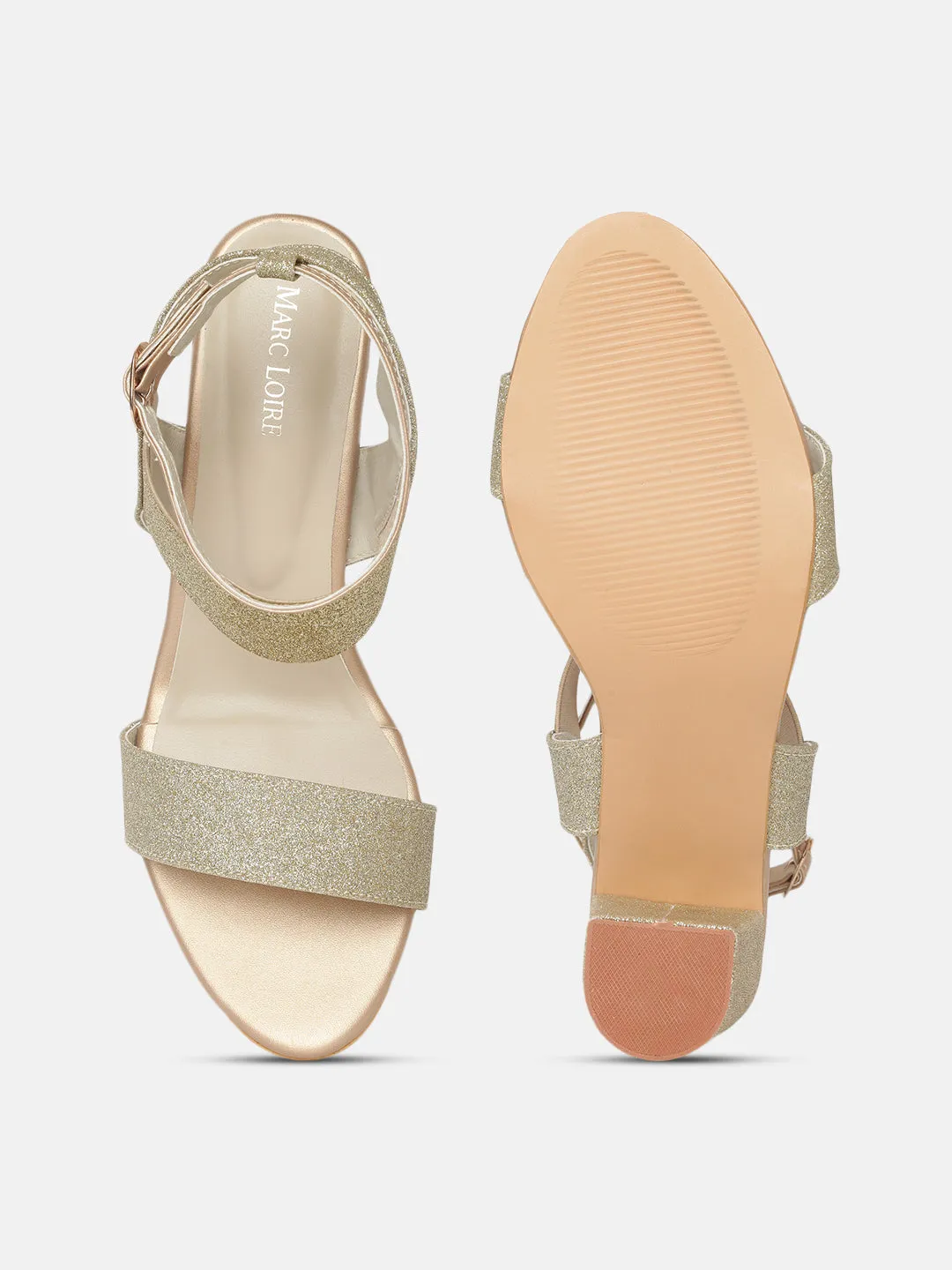 Glitter Embellished Heels