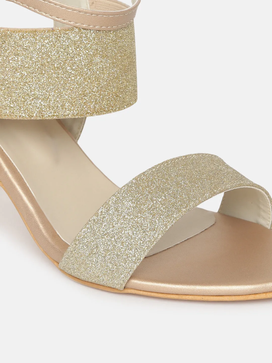 Glitter Embellished Heels