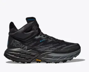Hoka Men's Speedgoat 5 Mid Gore-Tex® Hiking Boots- Black