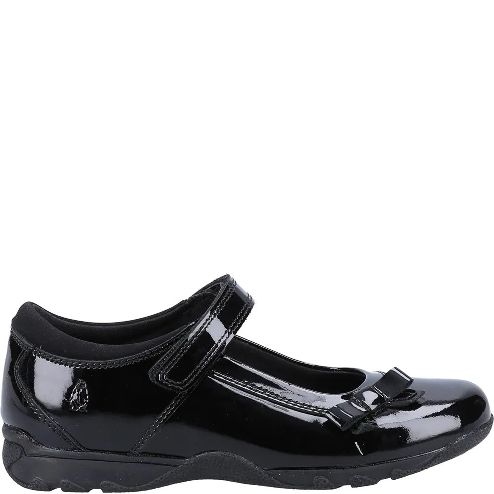 Hush Puppies Carrie Senior Patent School Shoes