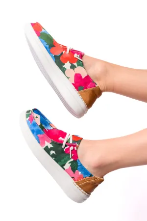 Kayak 2 Shoes in Floral - Corkys