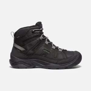 Keen Men's Circadia Mid Polar Boots- Black/ Steel Grey