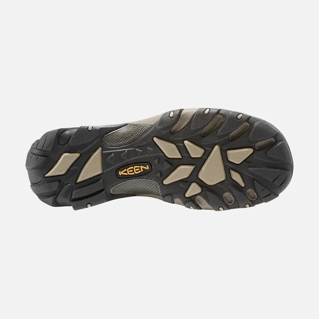 Keen Men's Targhee II Mid Waterproof Hiking Boots- Shitake/ Brindle