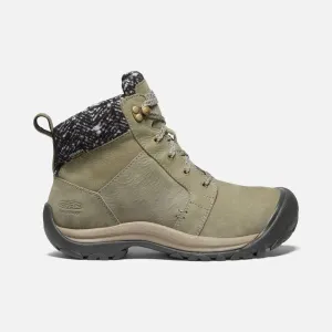 Keen Women's Kaci II Winter Mid Waterproof Boots- Pale Olive/ Brindle