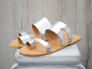 Leather Slides Sandals for Men