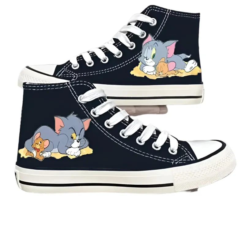 Lightweight Waterproof Non-Slip Skating Canvas Sports Shoes