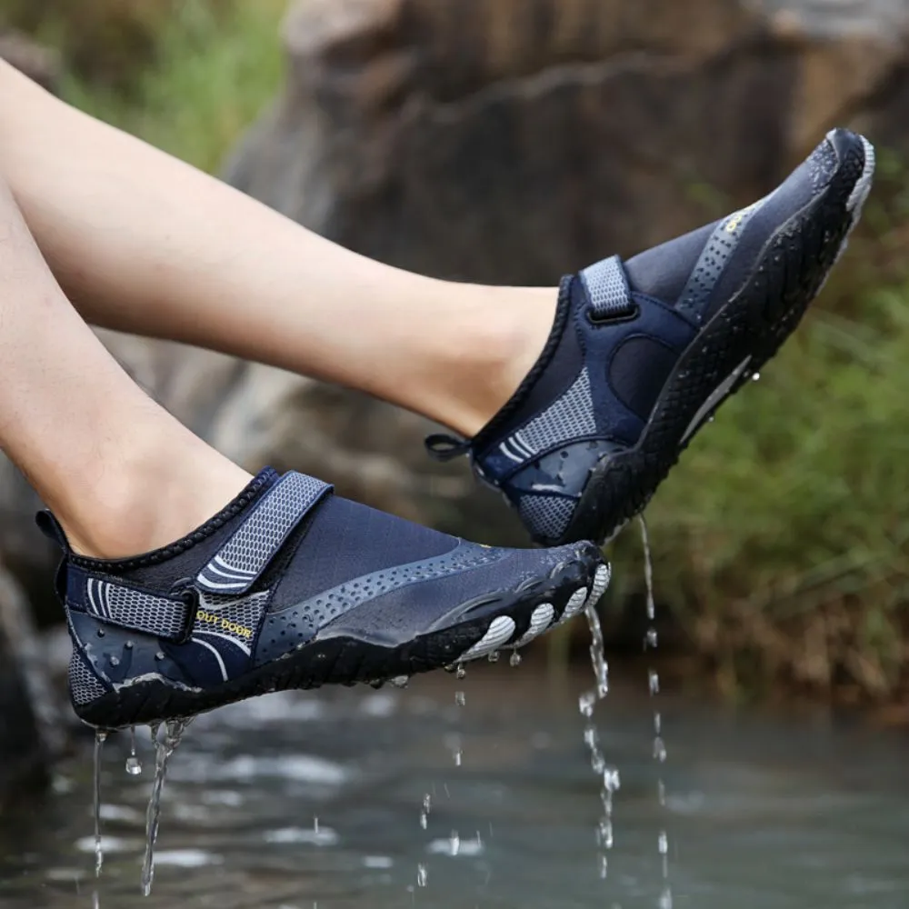 Men’s & Women’s Water Shoes Barefoot Quick Dry Aqua Sports - Blue Size EU38 = US5
