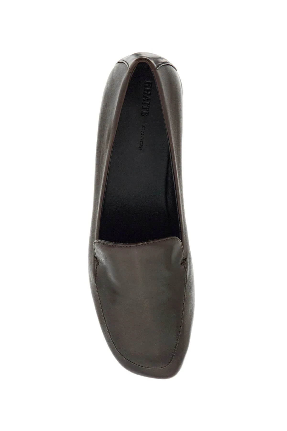 monroe nappa leather loaf F4050 809 CHOCOLATE