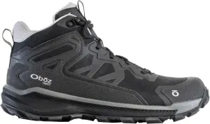 Oboz Men's Katabatic Mid Waterproof Hiking Boots- Black Sea
