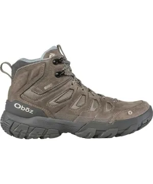 Oboz Women's Sawtooth X Mid Waterproof Hiking Boots- Rock Fall