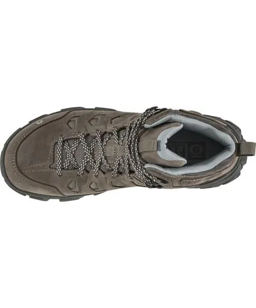 Oboz Women's Sawtooth X Mid Waterproof Hiking Boots- Rock Fall