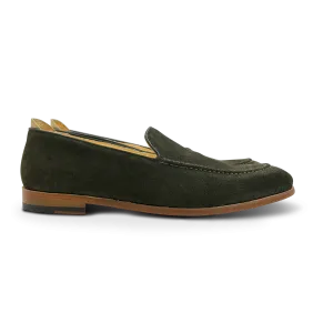 Oscar II in Green Suede