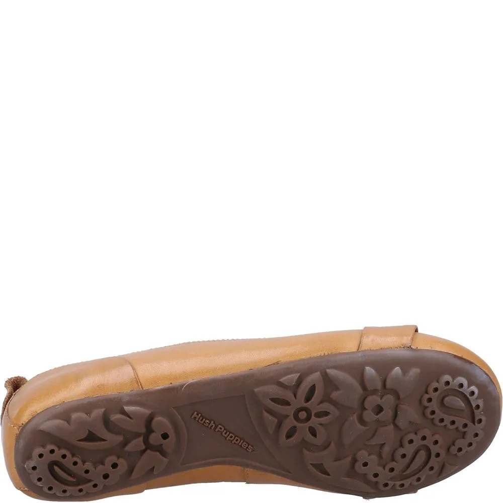 Tan Jada Knot Ballerinas