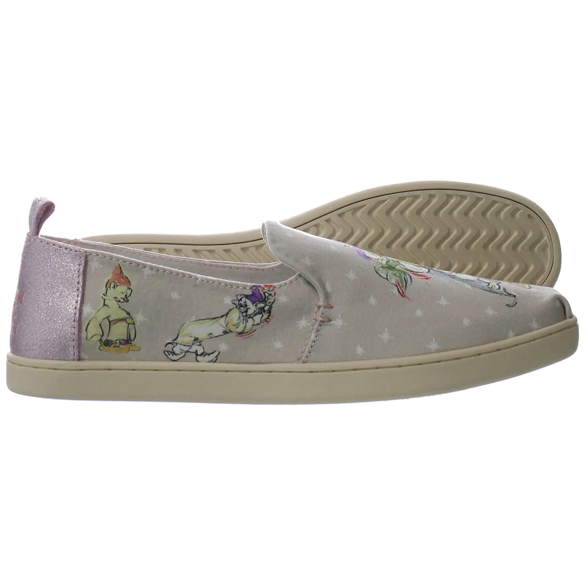 Toms Deconstructed Alpargata Womens Pink Espadrilles
