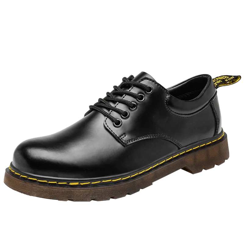 UB Men's Genuine Leather Handmade Low Cut Boots