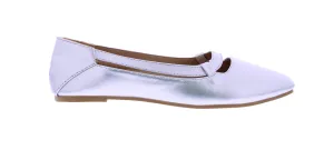 Women Faux Leather Flat Tip Ballerina