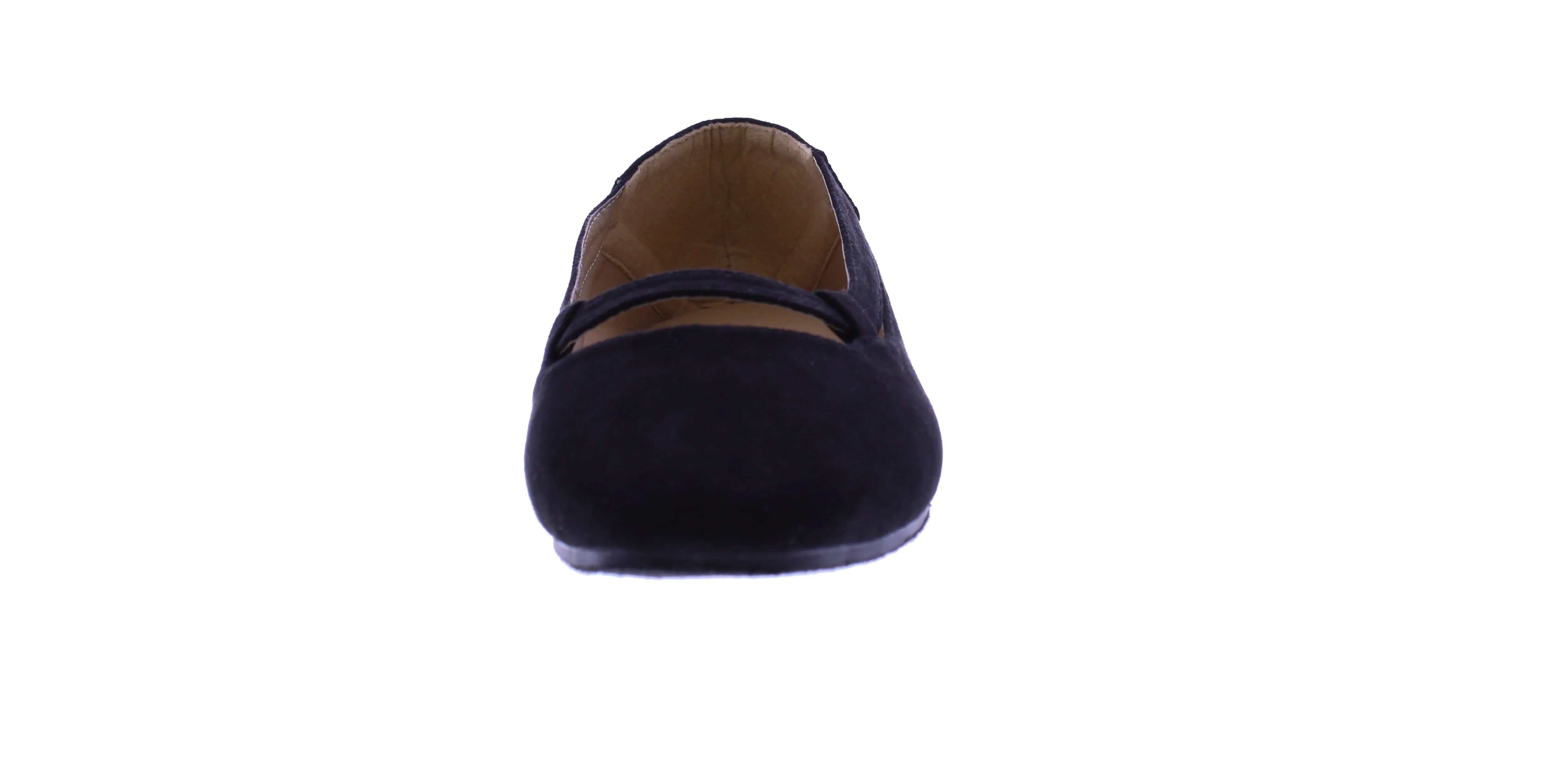 Women Microfiber Flat Tip Ballerina